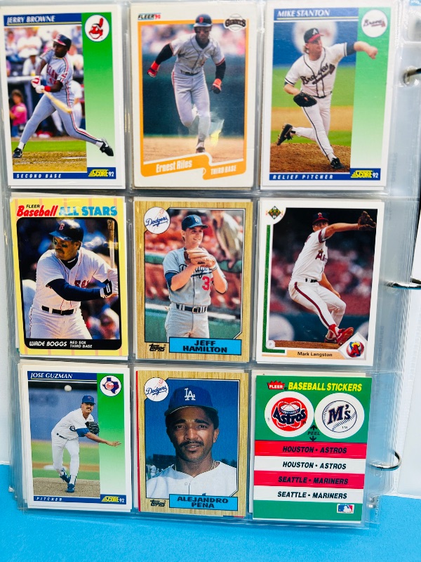 Photo 1 of 165727… final sale no return/refund- 278 mixed baseball cards in binder