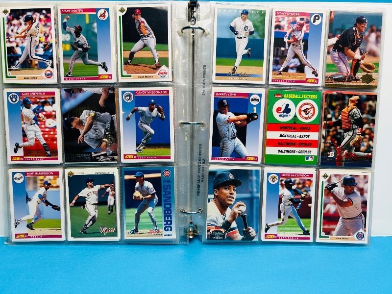 Photo 1 of 165727… final sale no return/refund- 278 mixed baseball cards in binder