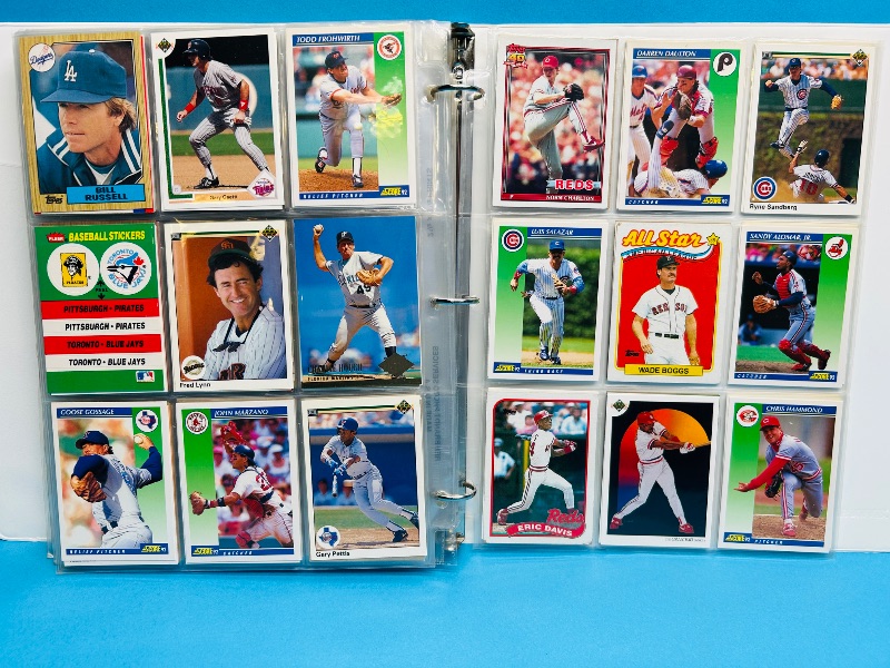 Photo 1 of 165727… final sale no return/refund- 278 mixed baseball cards in binder