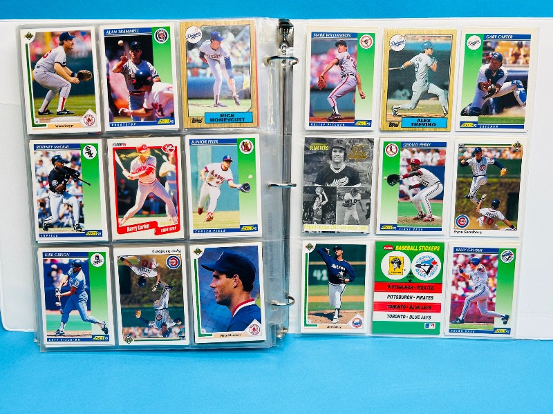 Photo 1 of 165727… final sale no return/refund- 278 mixed baseball cards in binder