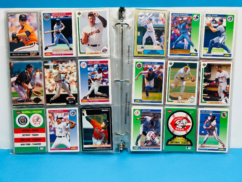 Photo 1 of 165727… final sale no return/refund- 278 mixed baseball cards in binder