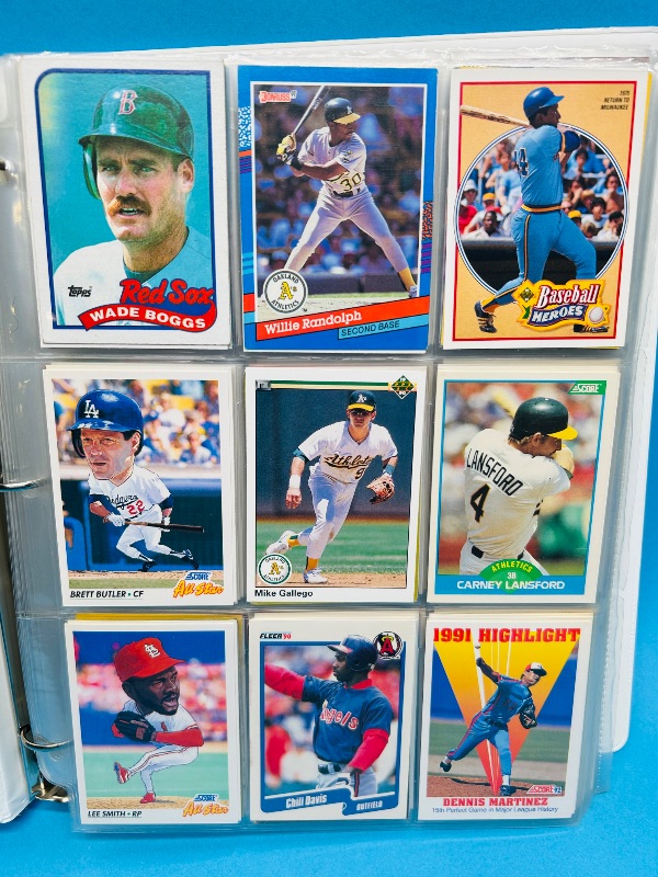 Photo 1 of 165727… final sale no return/refund- 278 mixed baseball cards in binder