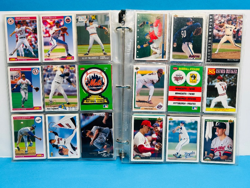 Photo 1 of 165727… final sale no return/refund- 278 mixed baseball cards in binder