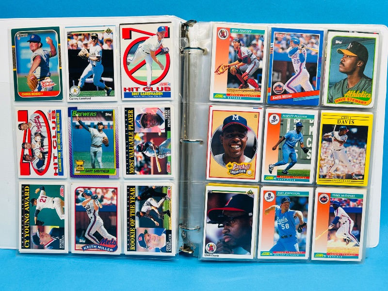 Photo 1 of 165727… final sale no return/refund- 278 mixed baseball cards in binder