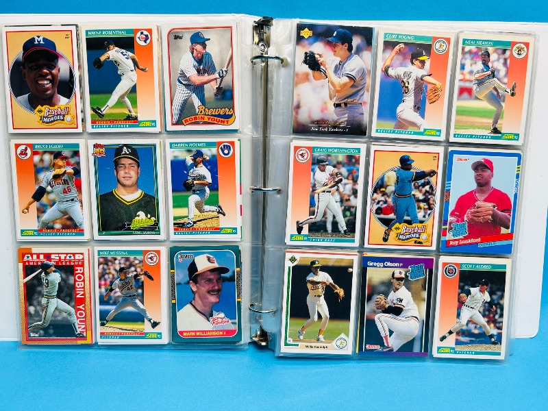 Photo 1 of 165727… final sale no return/refund- 278 mixed baseball cards in binder
