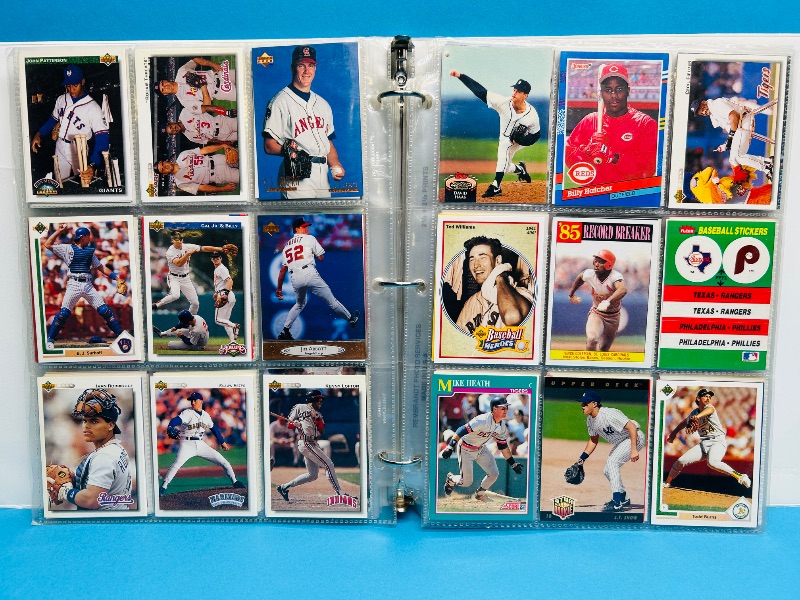 Photo 1 of 165727… final sale no return/refund- 278 mixed baseball cards in binder