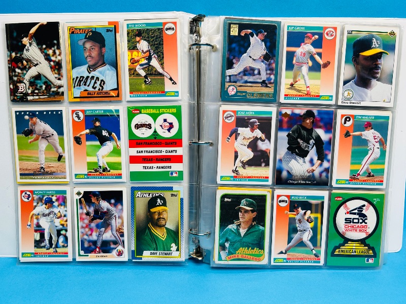 Photo 1 of 165727… final sale no return/refund- 278 mixed baseball cards in binder
