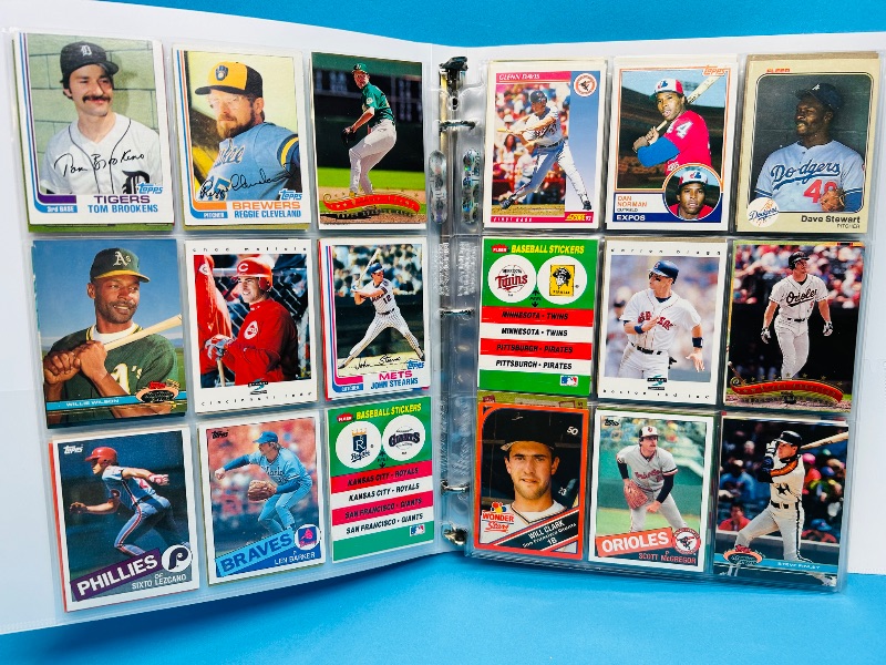 Photo 1 of 165728… final sale no return/refund- 270 mixed baseball cards in binder