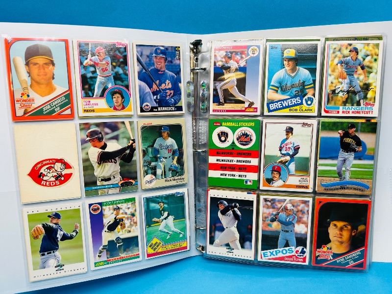 Photo 1 of 165728… final sale no return/refund- 270 mixed baseball cards in binder