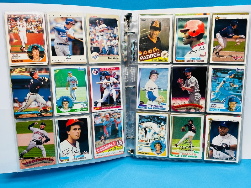 Photo 1 of 165728… final sale no return/refund- 270 mixed baseball cards in binder