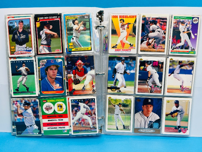 Photo 1 of 165729… final sale no return/refund- 270 mixed baseball cards in binder