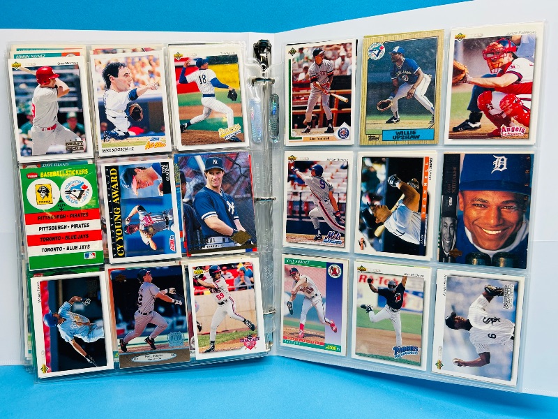 Photo 1 of 165729… final sale no return/refund- 270 mixed baseball cards in binder