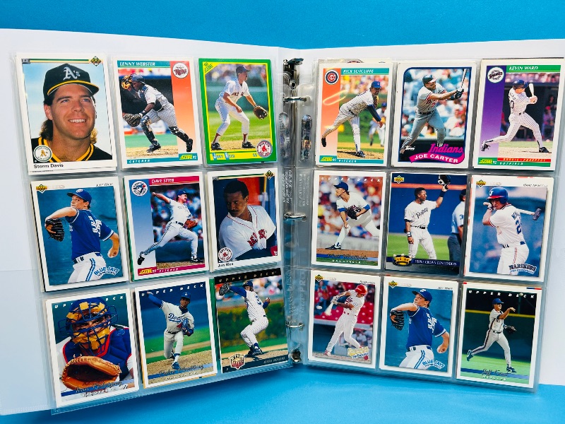 Photo 1 of 165729… final sale no return/refund- 270 mixed baseball cards in binder