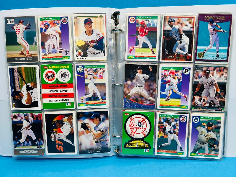 Photo 1 of 165729… final sale no return/refund- 270 mixed baseball cards in binder