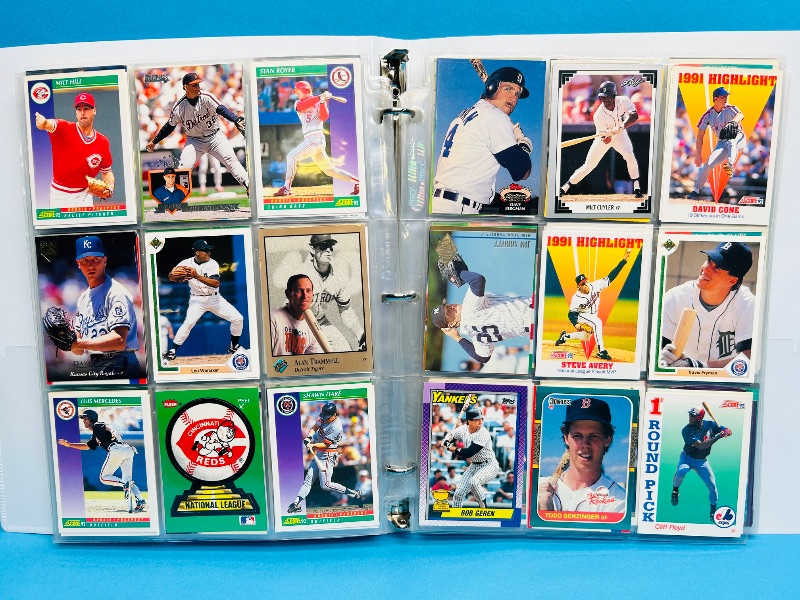 Photo 1 of 165729… final sale no return/refund- 270 mixed baseball cards in binder