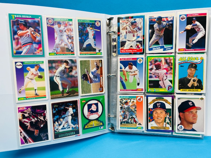 Photo 1 of 165729… final sale no return/refund- 270 mixed baseball cards in binder
