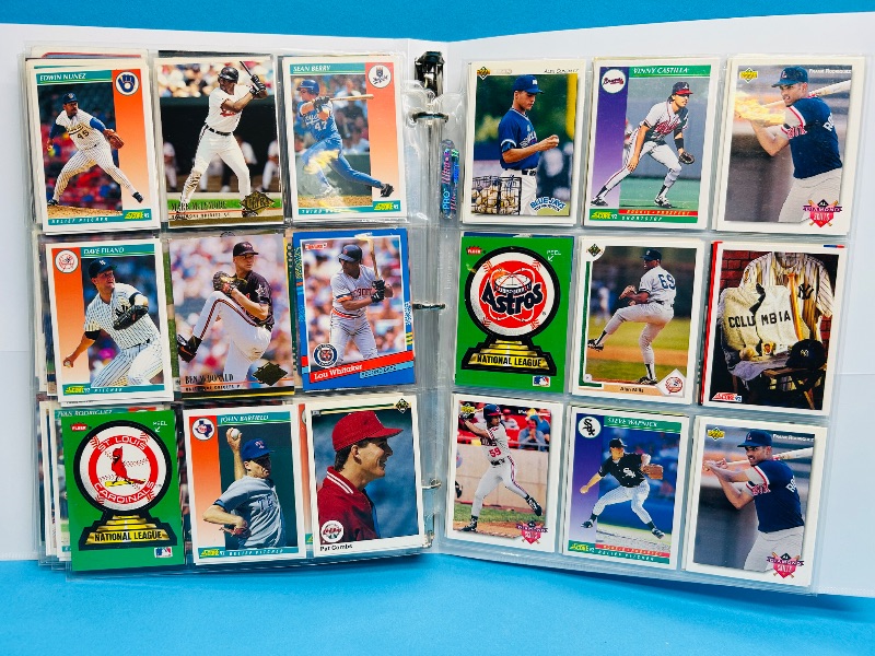 Photo 1 of 165729… final sale no return/refund- 270 mixed baseball cards in binder