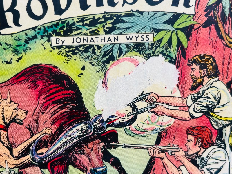 Photo 1 of 165732…damaged-vintage comics with folds, stains, rips, wear from age-final sale no return/refund