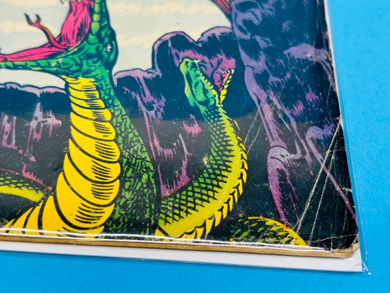 Photo 1 of 165732…damaged-vintage comics with folds, stains, rips, wear from age-final sale no return/refund