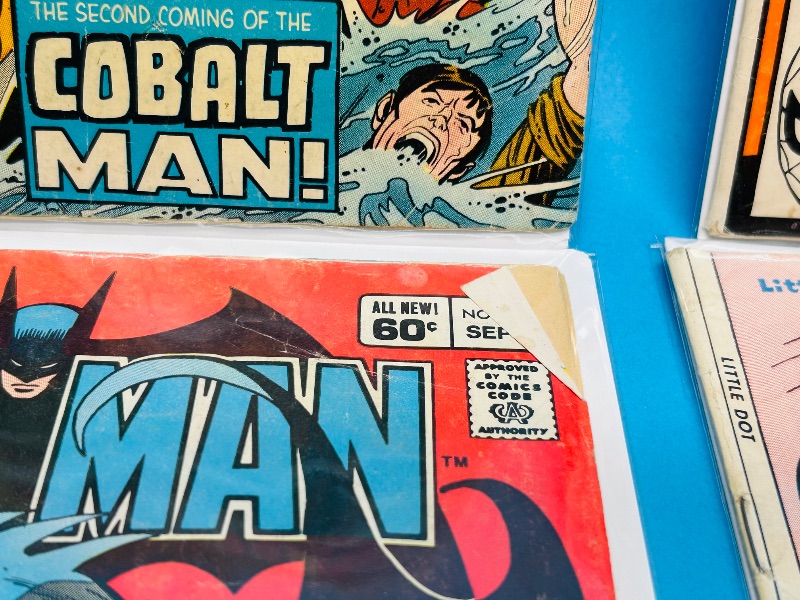 Photo 1 of 165732…damaged-vintage comics with folds, stains, rips, wear from age-final sale no return/refund