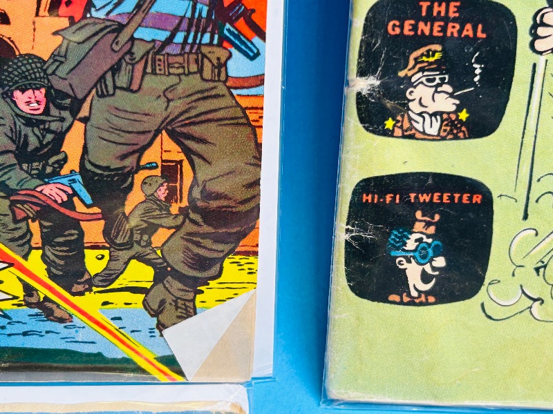 Photo 1 of 165734…damaged- vintage comics with rips, stains, folds, wear from age-final sale no return/refund