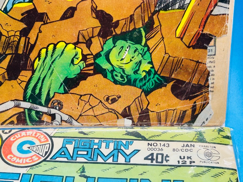 Photo 1 of 165734…damaged- vintage comics with rips, stains, folds, wear from age-final sale no return/refund