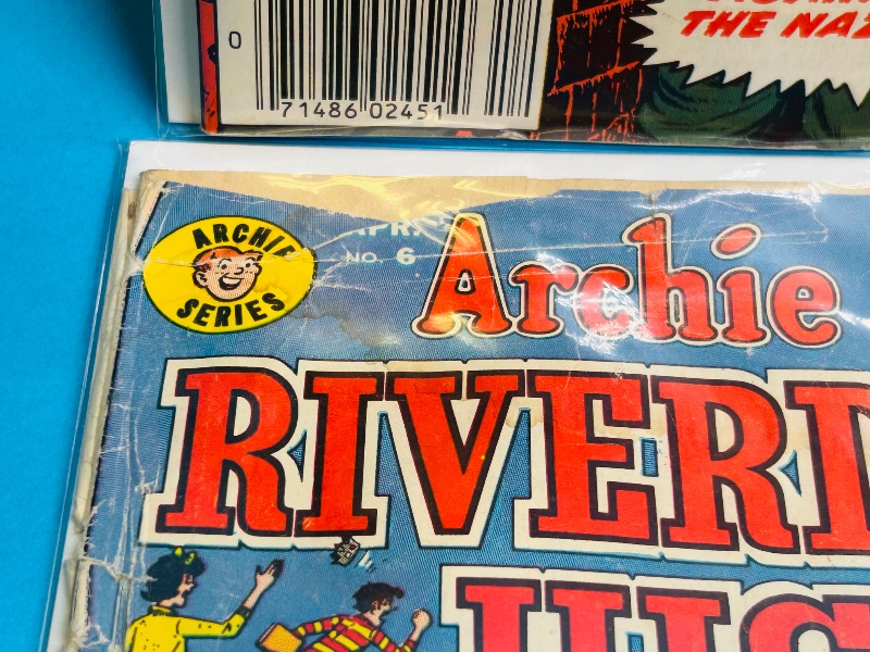 Photo 1 of 165734…damaged- vintage comics with rips, stains, folds, wear from age-final sale no return/refund