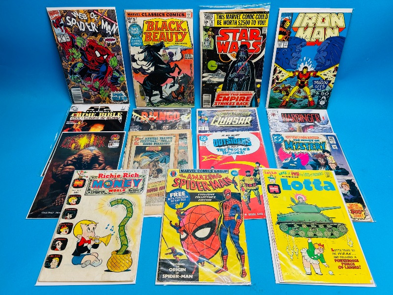 Photo 1 of 165735…damaged-vintage comics with rips, stains, folds, wear from age final sale no return/refund