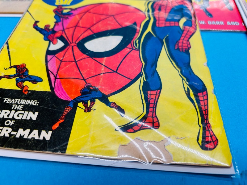 Photo 1 of 165735…damaged-vintage comics with rips, stains, folds, wear from age final sale no return/refund