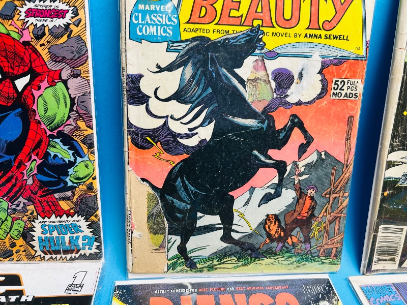 Photo 1 of 165735…damaged-vintage comics with rips, stains, folds, wear from age final sale no return/refund