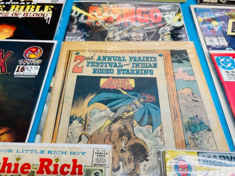 Photo 1 of 165735…damaged-vintage comics with rips, stains, folds, wear from age final sale no return/refund