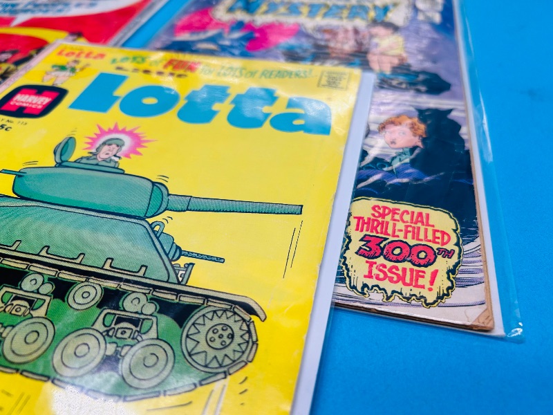 Photo 1 of 165735…damaged-vintage comics with rips, stains, folds, wear from age final sale no return/refund