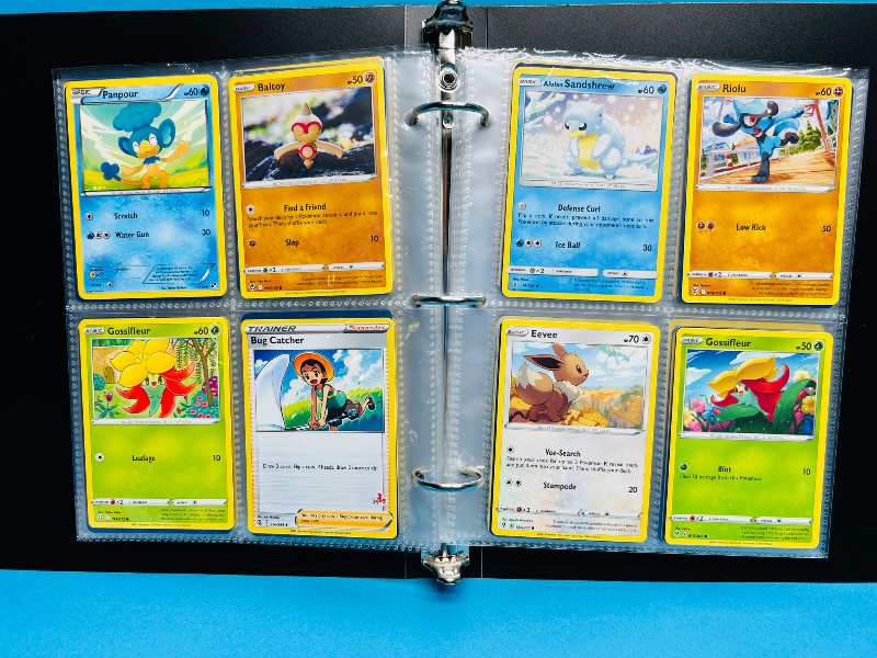 Photo 1 of 165736…   final sale no return/refund- 136 mixed Pokemon cards in binder 