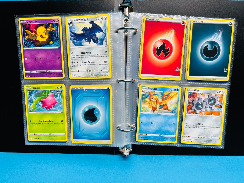 Photo 1 of 165736…   final sale no return/refund- 136 mixed Pokemon cards in binder 