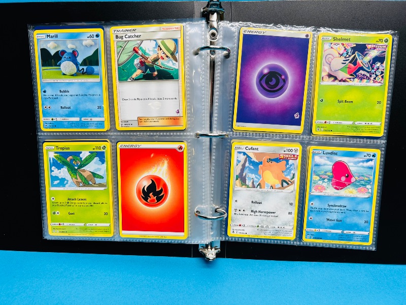 Photo 1 of 165736…   final sale no return/refund- 136 mixed Pokemon cards in binder 