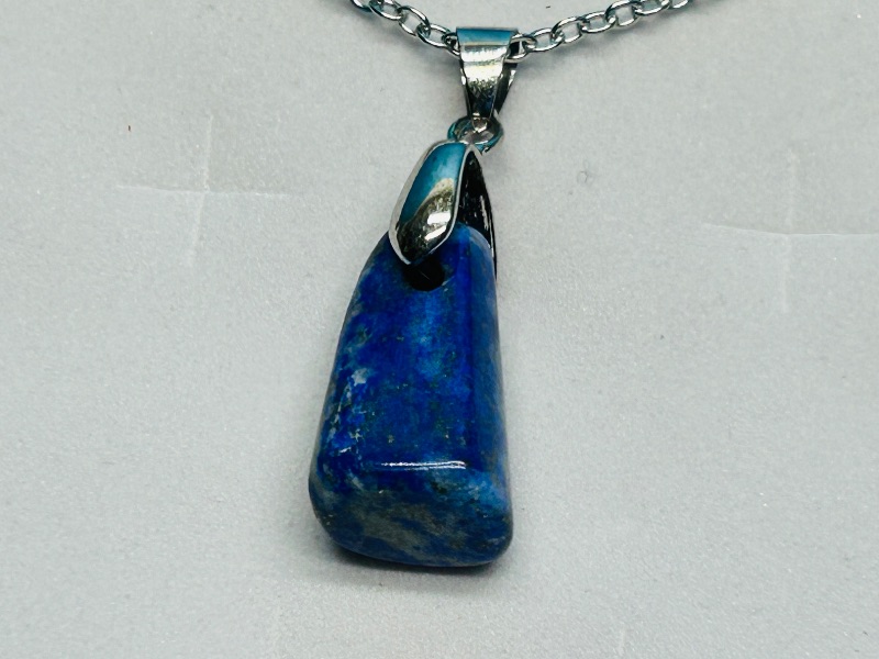 Photo 1 of 165745… polished rock pendant on 19” chain in gift box