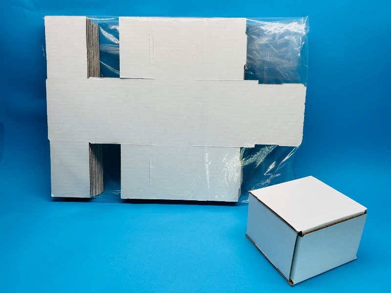 Photo 1 of 165777… 15 corrugated boxes 4.5 x 4.5 x 3.5”