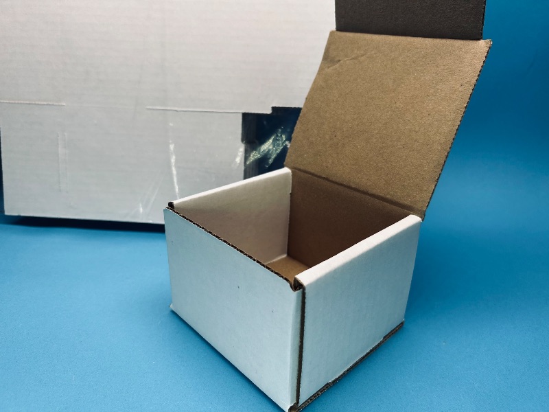 Photo 1 of 165778… 15 corrugated boxes 4.5 x 4.5 x 3.5”