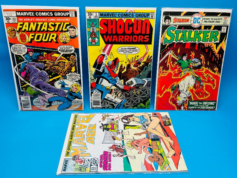 Photo 1 of 165784…4 vintage comics in plastic sleeves