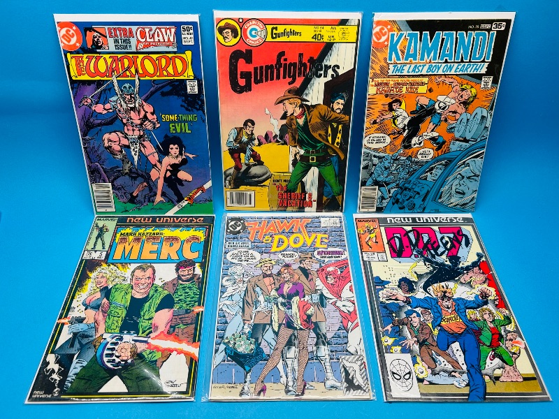 Photo 1 of 165785…6 vintage comics in plastic sleeves