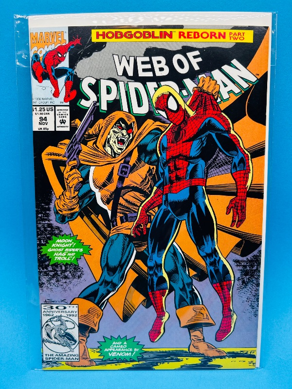 Photo 1 of 165798… vintage Spider-Man comic #94 in plastic sleeve