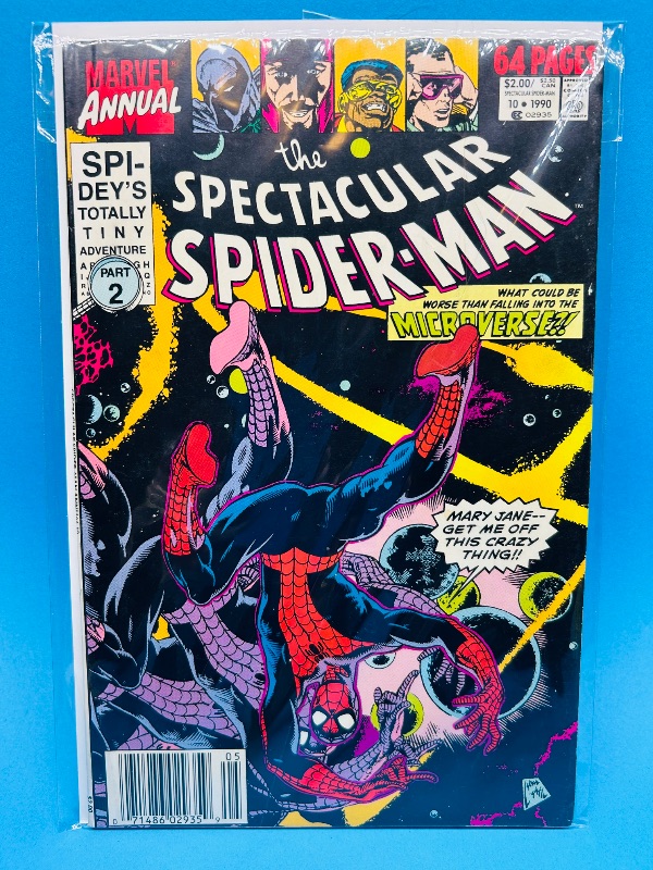 Photo 1 of 165803… vintage Spider-Man comic part 2 in plastic sleeve