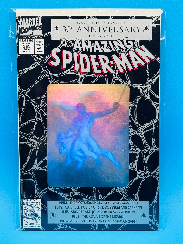 Photo 1 of 165806…3-D holo Spider-Man comic #365 in plastic sleeve