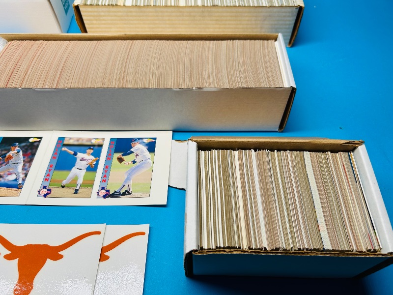 Photo 1 of 165810…final sale no return/refund- thousands of mixed sports cards mostly baseball 6 boxes