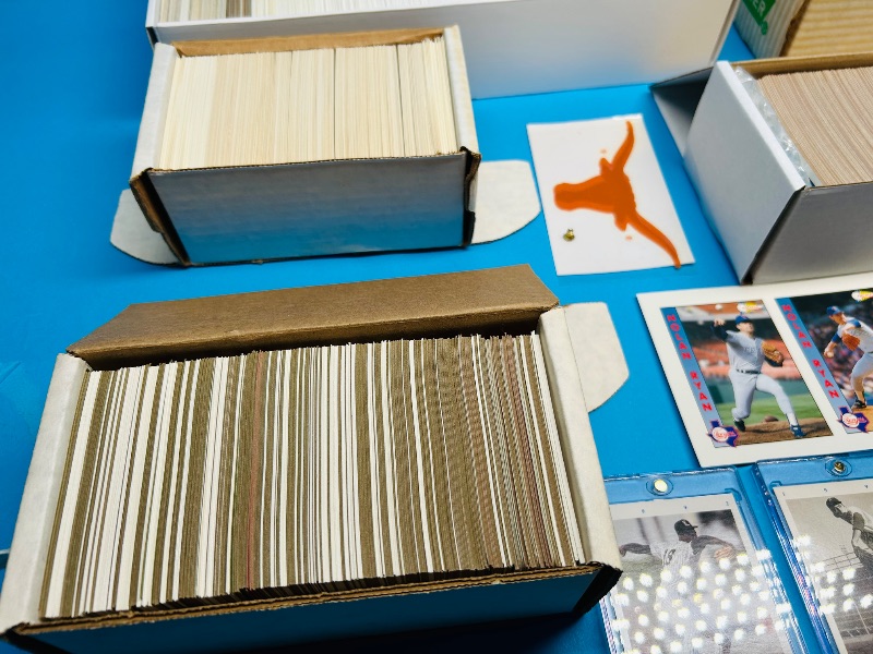 Photo 1 of 165810…final sale no return/refund- thousands of mixed sports cards mostly baseball 6 boxes