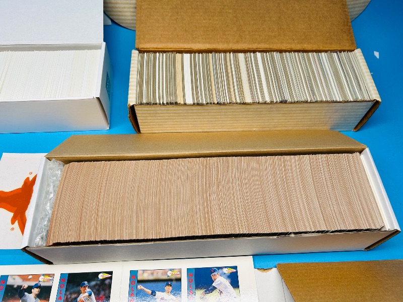 Photo 1 of 165810…final sale no return/refund- thousands of mixed sports cards mostly baseball 6 boxes