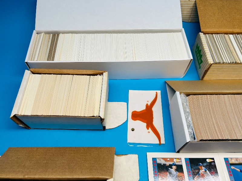 Photo 1 of 165810…final sale no return/refund- thousands of mixed sports cards mostly baseball 6 boxes