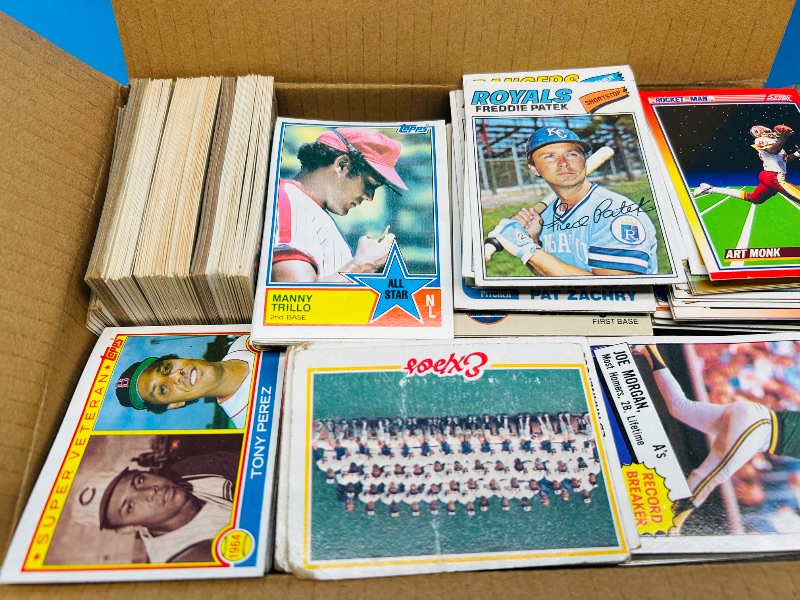 Photo 1 of 165811…damaged sports cards- final sale no return/refund mostly baseball- 10 x 7 x 5”