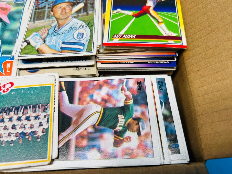 Photo 1 of 165811…damaged sports cards- final sale no return/refund mostly baseball- 10 x 7 x 5”