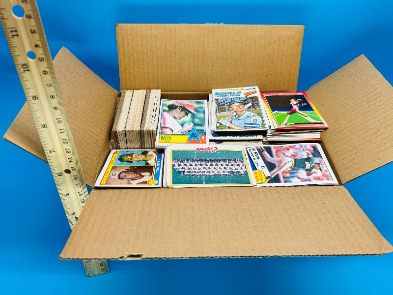 Photo 1 of 165811…damaged sports cards- final sale no return/refund mostly baseball- 10 x 7 x 5”